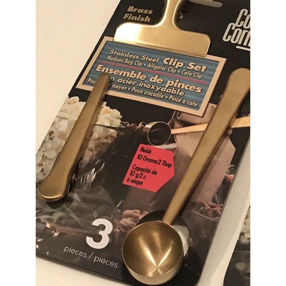 6 Pieces Heavy Duty Bag Clips for Organizing Kitchen Coffee Measuring Spoon - Picture 8 of 13